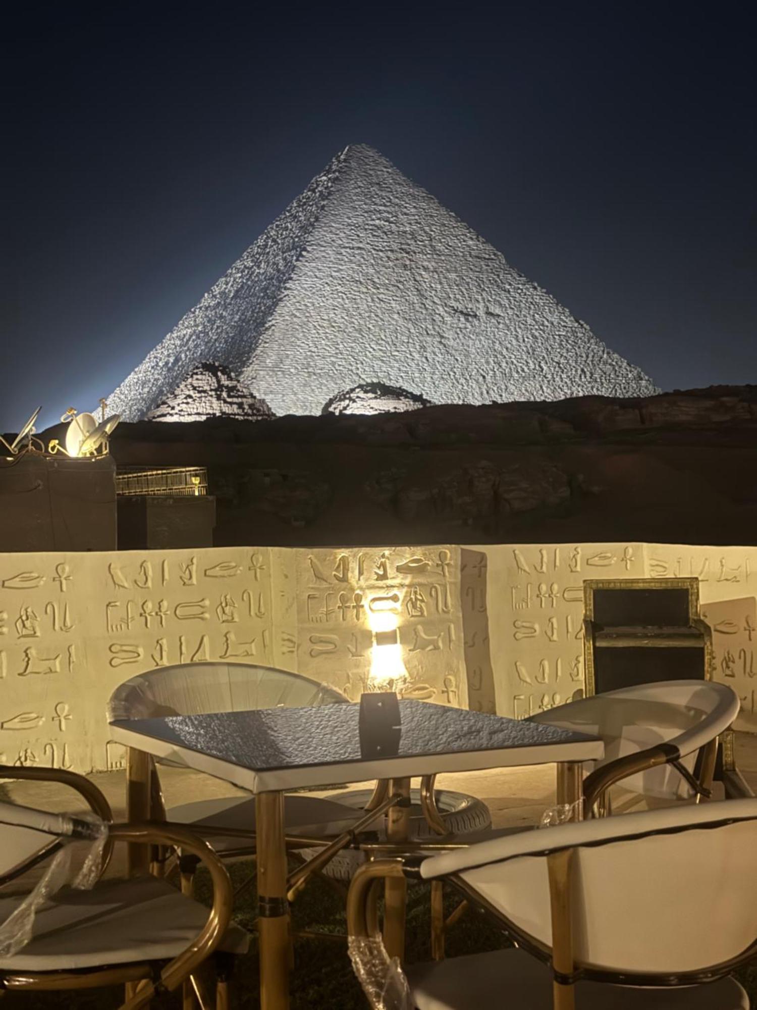 Sequoia Pyramids View Otel Kafret el-Gabal Dış mekan fotoğraf