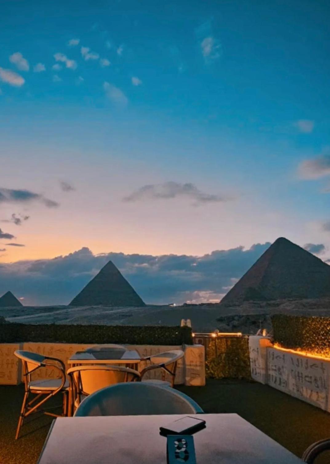 Sequoia Pyramids View Otel Kafret el-Gabal Dış mekan fotoğraf
